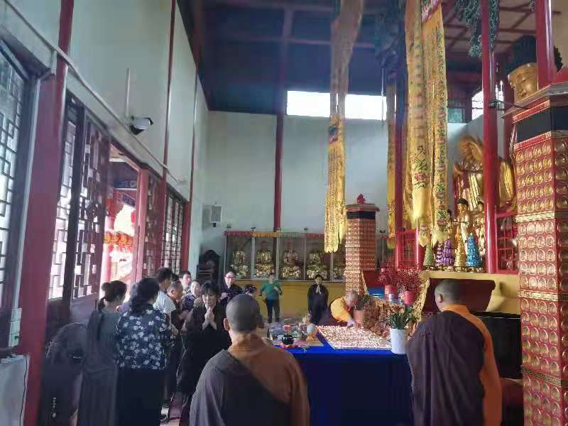 佰富彩文殊菩萨圣诞祈福助考法会圆满